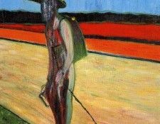 Bacon Study for Landscape After Van Gogh V, 1957. �����, �������