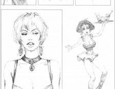 45 Daruma!  Keith Parkinson  SpellBound SketchBook Vol 1. ���������, ���