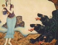 Dulac Edmund Psyche And Cerberus. , 