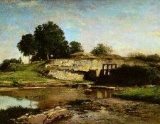 The Flood-Gate at Optevoz.  -