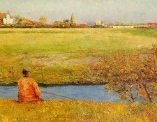 Nys Francis Fishing On A Summer Day. Nys, �������