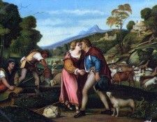 Jakob und Rahel. , -