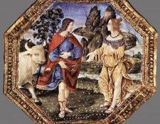 PINTURICCHIO Ceiling Decoration. 