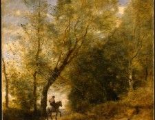 Corot The Forest of Coubron, 1872, NG Washington. , --