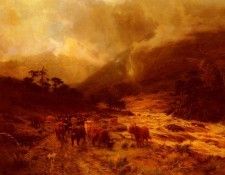 Hurt Louis Bosworth Glen Dochart, Perthshire. ,  