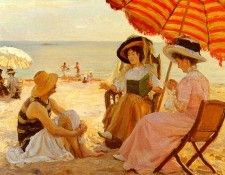 Fournier Alfred La Plage.   