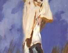 sargent a gust of wind c1883-5. ,