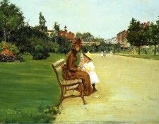 Chase William Merritt The Park aka In Tompkins Park. ����, ������ �������