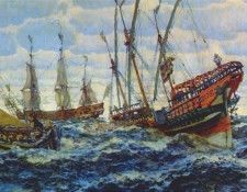 lanceray ships from the age of peter the great 1911. 