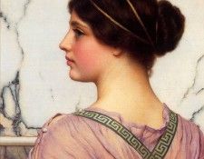 Godward A Grecian Lovely. ,  