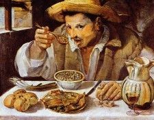 Carracci Annibale The beaneater Sun. , 