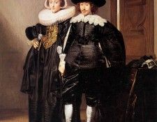 Codde Pieter Portrait of a married couple Sun. Codde, 