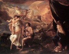 Poussin Selene and Endymion. , 