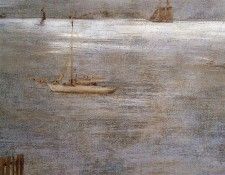 Chase William Merritt Sailboat at Anchor. ,  