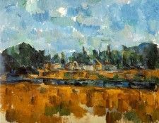 CeZANNE BORDS DUNE RIVIeRE,1904-05, PRIVATE,SCHWEIZ. VENTUR. ������, ����