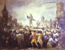 Francisco de Goya - Le motin de Esquilache (The Esquilache Riots).   ,  