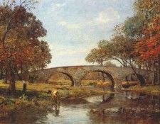 robinson the old bridge 1890. 