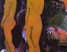 Gauguin - Adam And Eve. , 