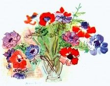 dufy bouquet of flowers 1937. , 