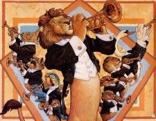 ma Gustafson Animal Orchestra French Trumpets. ���������, �����