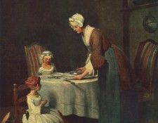 Chardin The Prayer before Me. , - 