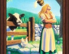 MS 30th 017 The Milkmaid and Her Pail. �������, ����