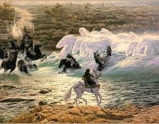 QMAN TN TW 987 Riders at the Ford. Nasmith, 