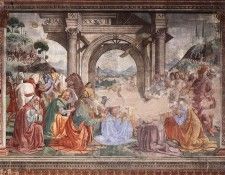 GHIRLANDAIO Domenico Adoration Of The Magi. , 