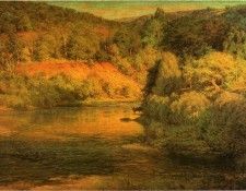 Adams John Ottis The Ebb of Day aka The Bank. ,  Ottis