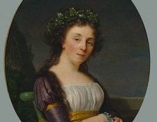 Fabre Francois Xavier Portrait of Madame Joubert. ����, ������� ������