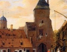Cuijlenborch van Johannes The old powder tower Sun. Cuijlenborch,  