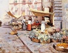 Pratella Attilio The Marketplace. , 