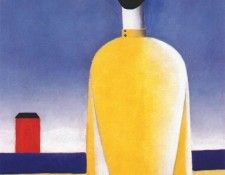 malevich complex premonition (half figure in yellow shirt) 1928-32. , 