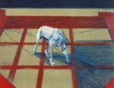 Bacon Dog II, 1952, 199 x 138 cm, Moma NY. , 