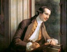 Cotes Francis Portrait of Paul Sandby Sun. ���, �������