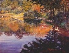 clark,kate mill pond, moors mill 1914. , 