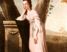 Wilson Benjamin Portrait Of A Lady Said To Be Thesesa Parker. , 