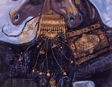 Ovissi, Nasser - Two Arabian Horses (end. Ovissi, 