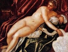 Tintoretto Leda and the swan. , 