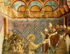 Giotto   Legend of St Francis   [07]   Confirmation of the Rule. ������ �� �������