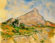 CEZANNE - LE MONT SAINTE-VICTOIRE 1897-98 THE HERMITAGE, S(1). , 