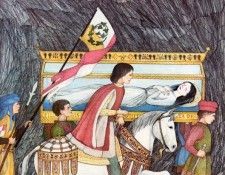 Nancy Ekholm Burkert - Snow White 10, De. Burkert,  