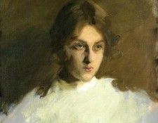 Sargent John Singer Portrait of Edith French. ��������, ���� ������