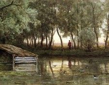 Roelofs Willem The Pond Sun. , 
