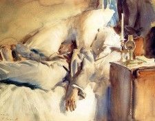 Sargent John Singer Peter Harrison Asleep. ,  