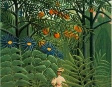 Rousseau,H. Woman Walking in an Exotic Forest (Femme se prom. , 