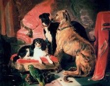 Landseer Edwin The favourites of Queen Victoria Sun.   