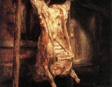 THE SLAUGHTERED (1655) Louvre.    