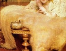 Alma Tadema A Listner. - 