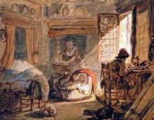 Strij van Abraham Cobbler and his family Sun . Strij,  